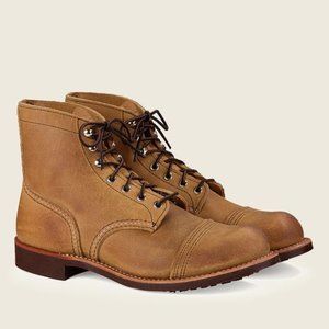 Red Wing Shoes Iron Ranger Men's Boots Hawthorne Muleskinner Leather